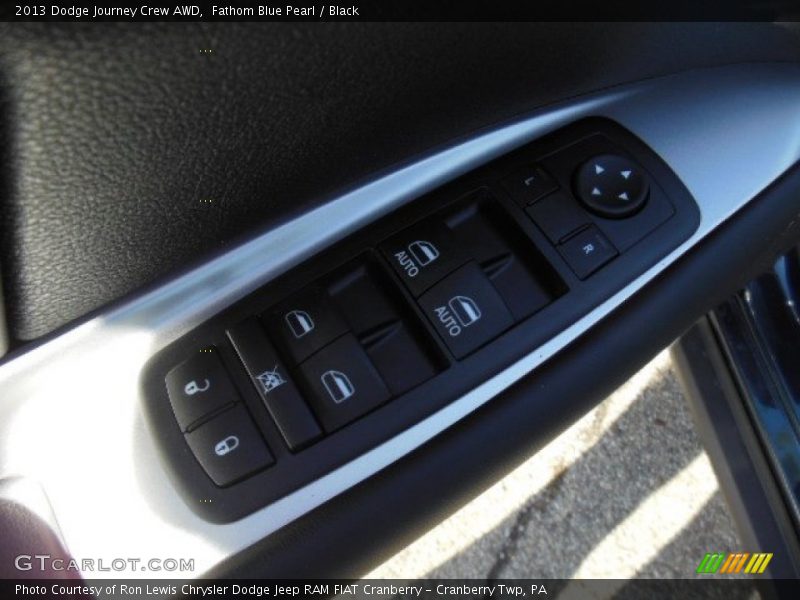Fathom Blue Pearl / Black 2013 Dodge Journey Crew AWD
