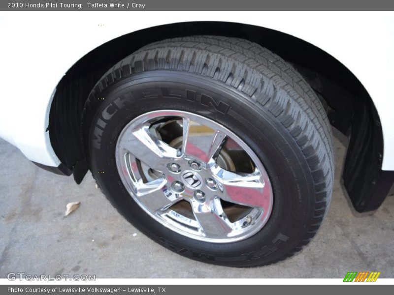 Taffeta White / Gray 2010 Honda Pilot Touring