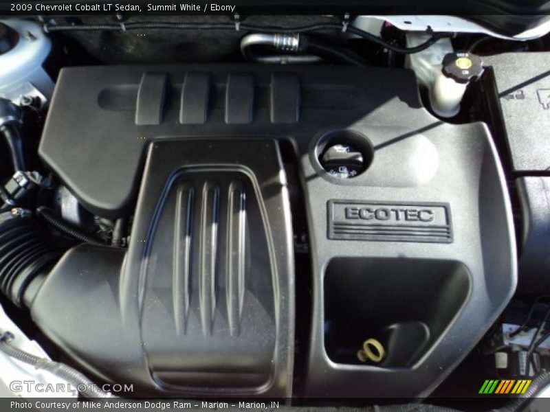 Summit White / Ebony 2009 Chevrolet Cobalt LT Sedan
