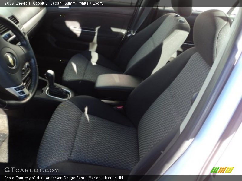 Summit White / Ebony 2009 Chevrolet Cobalt LT Sedan