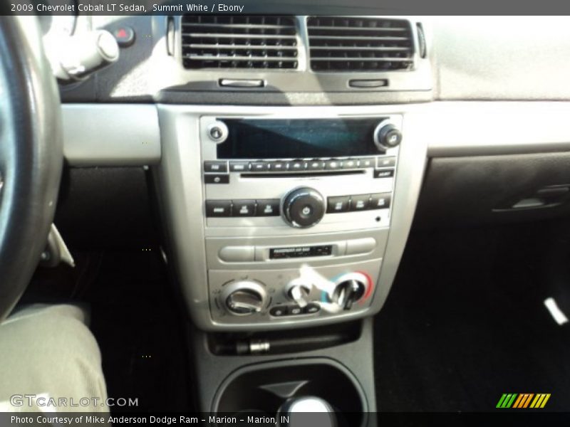 Summit White / Ebony 2009 Chevrolet Cobalt LT Sedan