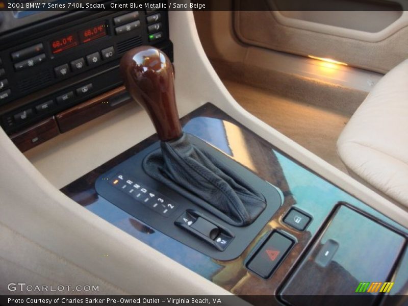  2001 7 Series 740iL Sedan 5 Speed Automatic Shifter