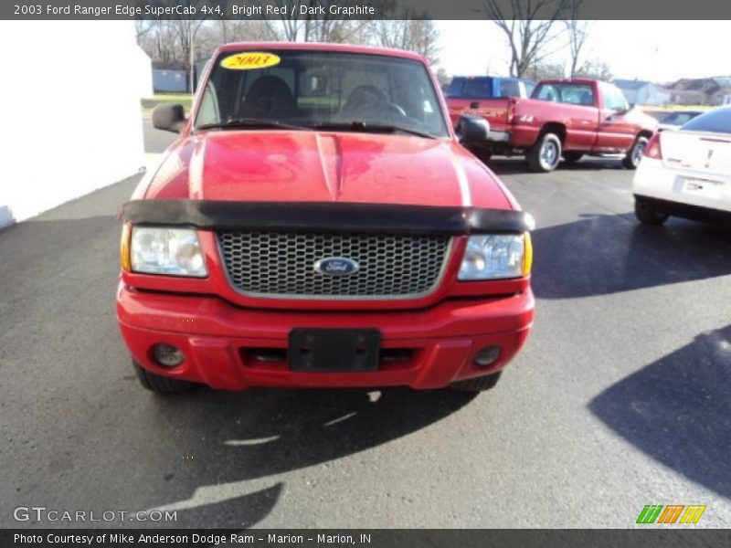 Bright Red / Dark Graphite 2003 Ford Ranger Edge SuperCab 4x4