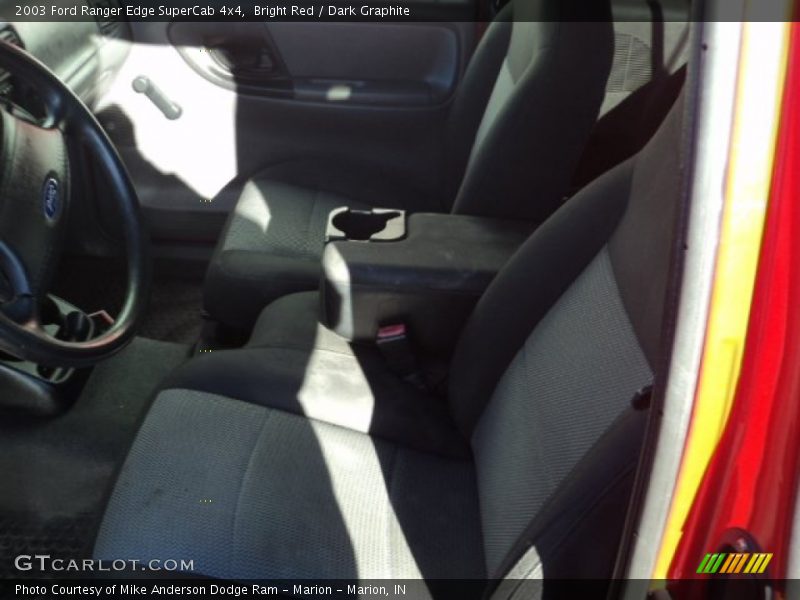 Bright Red / Dark Graphite 2003 Ford Ranger Edge SuperCab 4x4
