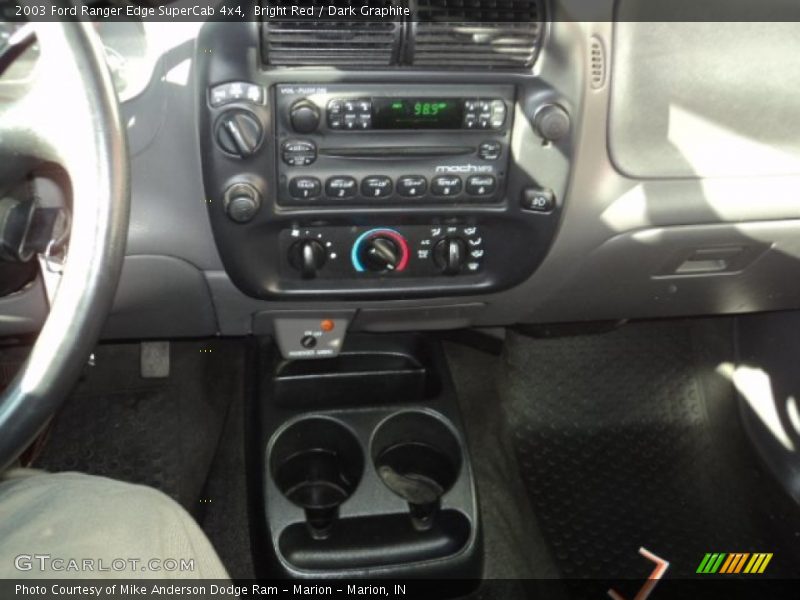 Bright Red / Dark Graphite 2003 Ford Ranger Edge SuperCab 4x4