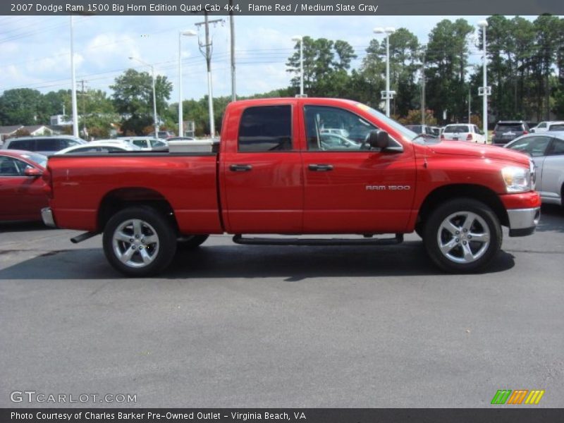  2007 Ram 1500 Big Horn Edition Quad Cab 4x4 Flame Red