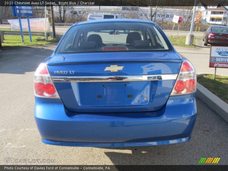 Bright Blue / Charcoal 2010 Chevrolet Aveo LT Sedan