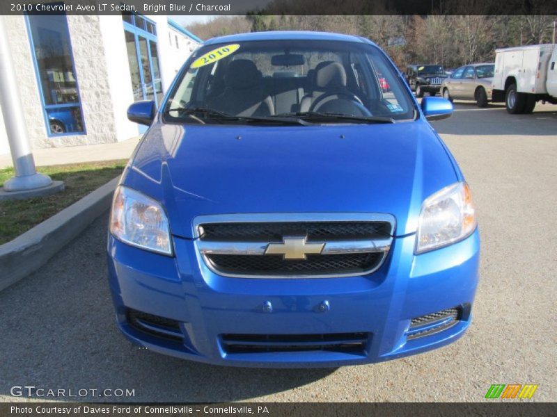 Bright Blue / Charcoal 2010 Chevrolet Aveo LT Sedan