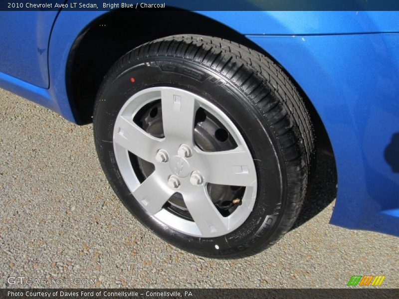 Bright Blue / Charcoal 2010 Chevrolet Aveo LT Sedan