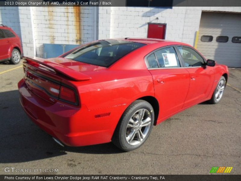 Redline 3 Coat Pearl / Black 2013 Dodge Charger R/T AWD