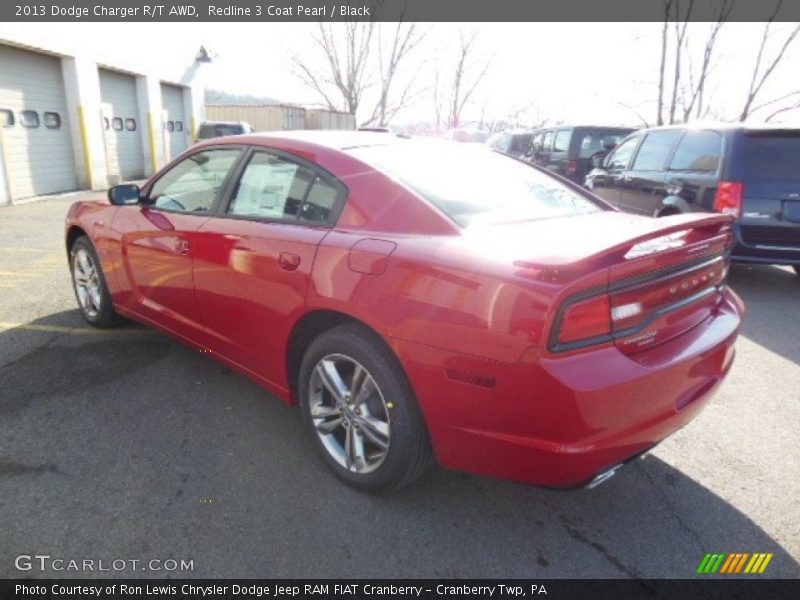 Redline 3 Coat Pearl / Black 2013 Dodge Charger R/T AWD