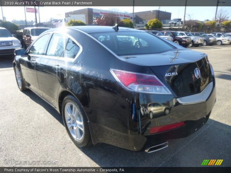 Crystal Black Pearl / Parchment 2010 Acura TL 3.5