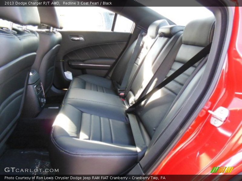 Rear Seat of 2013 Charger R/T AWD