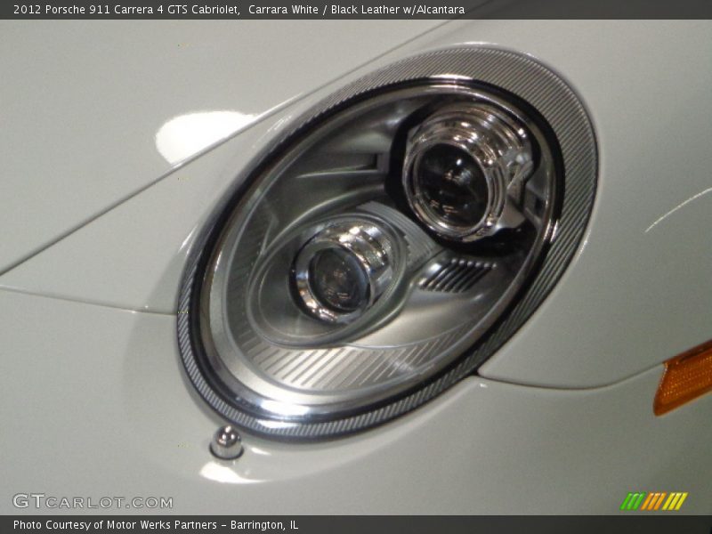Carrara White / Black Leather w/Alcantara 2012 Porsche 911 Carrera 4 GTS Cabriolet