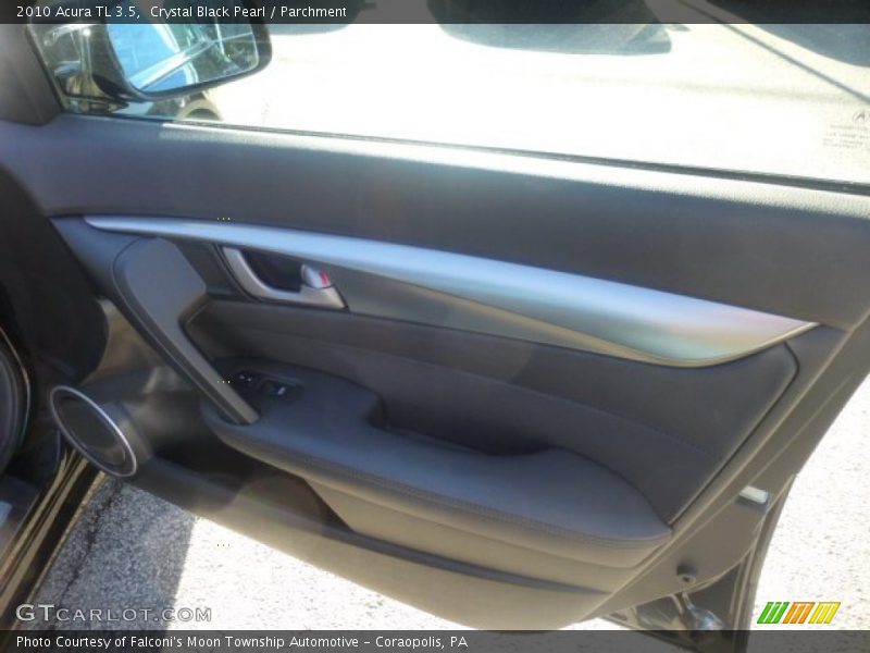 Crystal Black Pearl / Parchment 2010 Acura TL 3.5