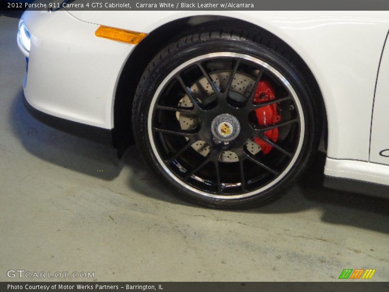 Carrara White / Black Leather w/Alcantara 2012 Porsche 911 Carrera 4 GTS Cabriolet