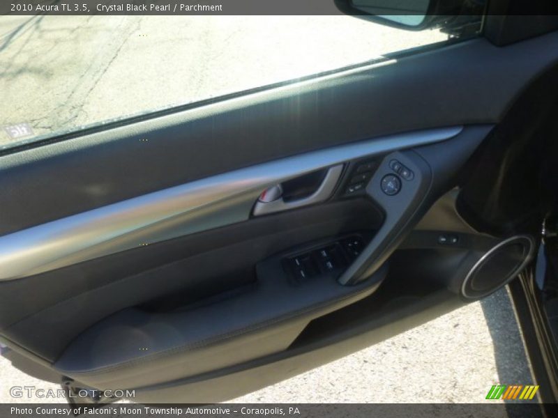 Crystal Black Pearl / Parchment 2010 Acura TL 3.5