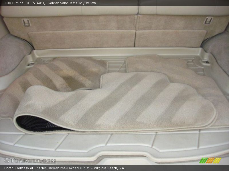 Golden Sand Metallic / Willow 2003 Infiniti FX 35 AWD