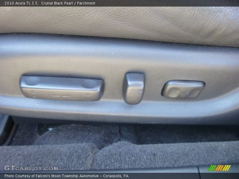 Crystal Black Pearl / Parchment 2010 Acura TL 3.5