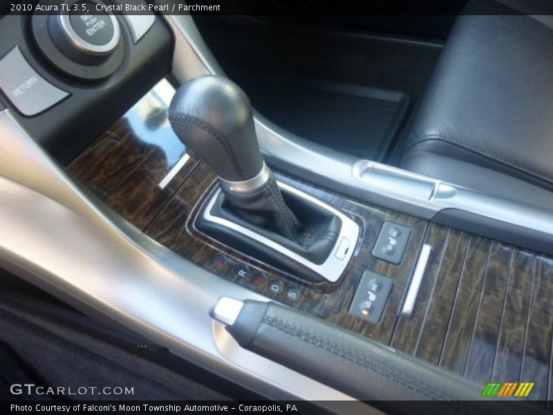 Crystal Black Pearl / Parchment 2010 Acura TL 3.5