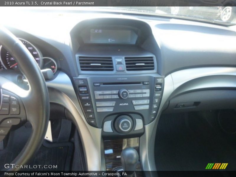Crystal Black Pearl / Parchment 2010 Acura TL 3.5