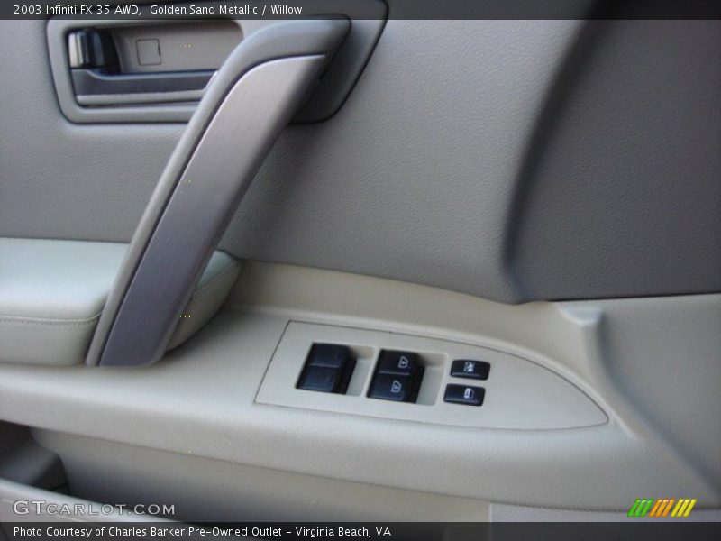Golden Sand Metallic / Willow 2003 Infiniti FX 35 AWD