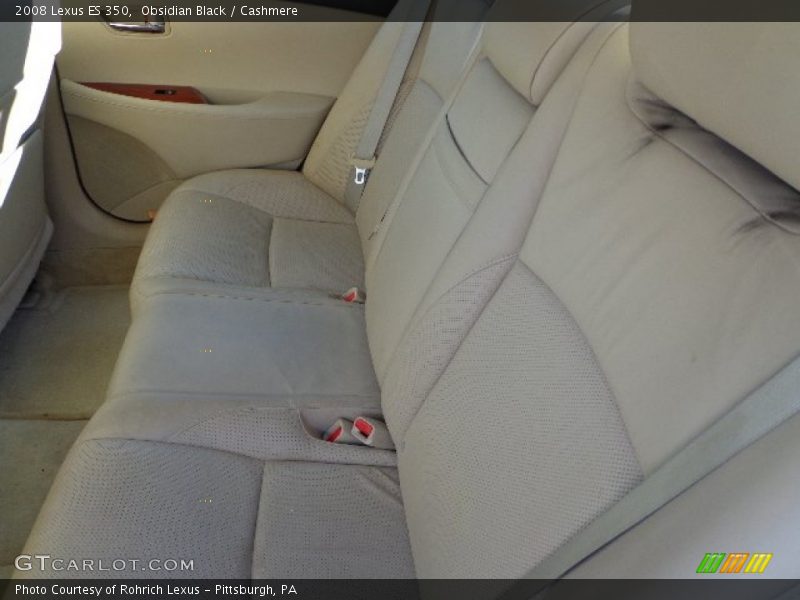 Obsidian Black / Cashmere 2008 Lexus ES 350
