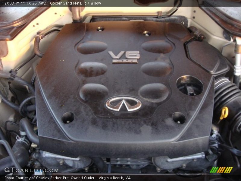  2003 FX 35 AWD Engine - 3.5 Liter DOHC 24-Valve V6