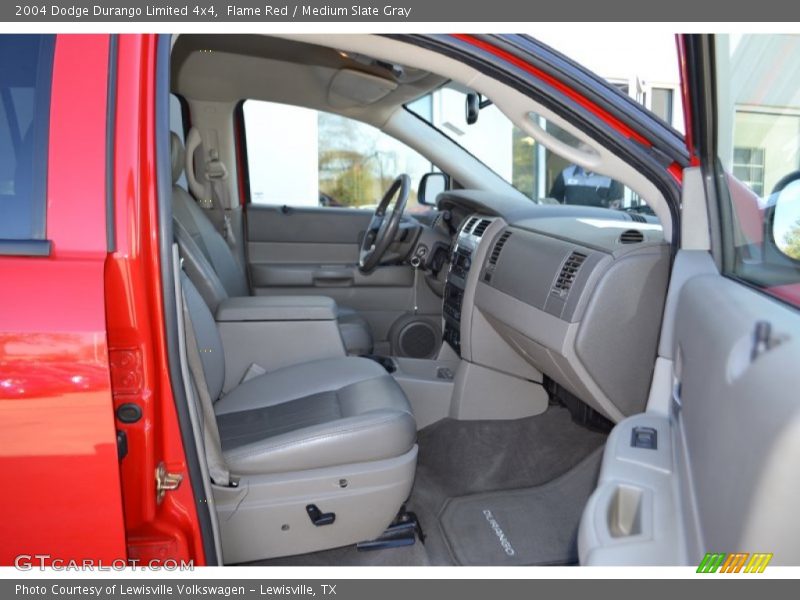 Flame Red / Medium Slate Gray 2004 Dodge Durango Limited 4x4