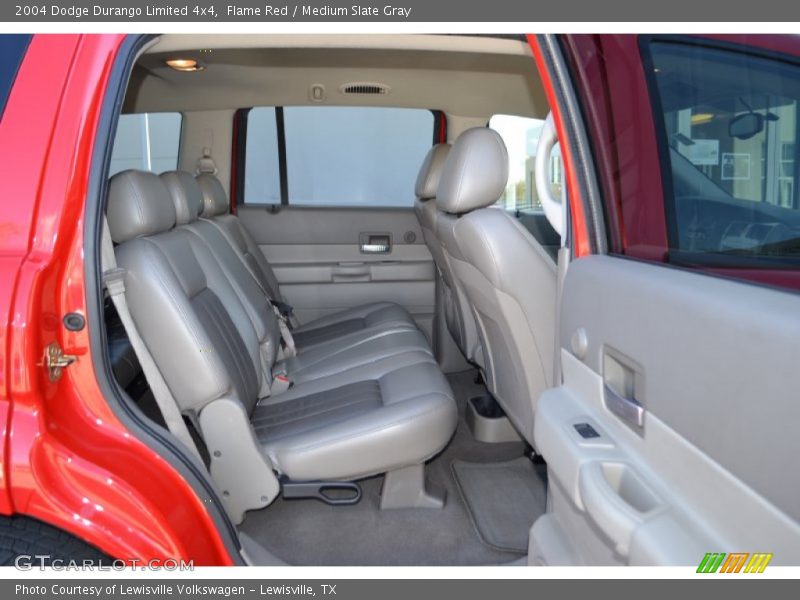 Flame Red / Medium Slate Gray 2004 Dodge Durango Limited 4x4