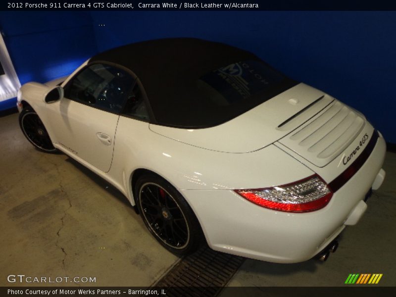 Carrara White / Black Leather w/Alcantara 2012 Porsche 911 Carrera 4 GTS Cabriolet