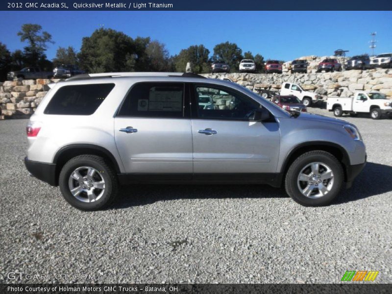 Quicksilver Metallic / Light Titanium 2012 GMC Acadia SL