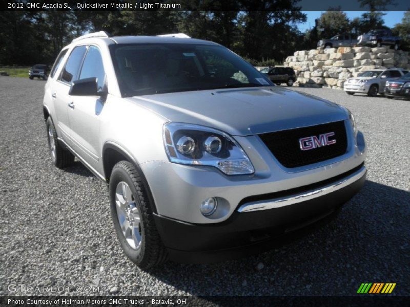 Quicksilver Metallic / Light Titanium 2012 GMC Acadia SL