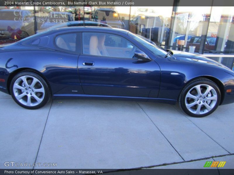 Blu Nettuno (Dark Blue Metallic) / Cuoio 2004 Maserati Coupe Cambiocorsa