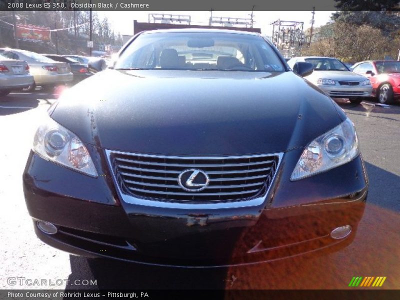 Obsidian Black / Cashmere 2008 Lexus ES 350