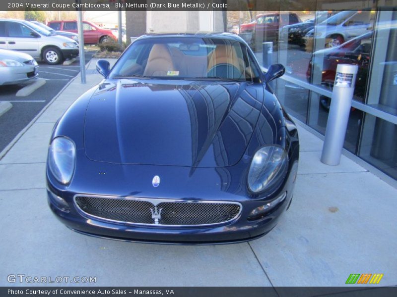 Blu Nettuno (Dark Blue Metallic) / Cuoio 2004 Maserati Coupe Cambiocorsa