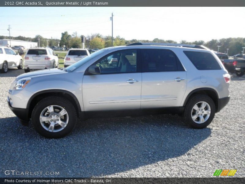 Quicksilver Metallic / Light Titanium 2012 GMC Acadia SL
