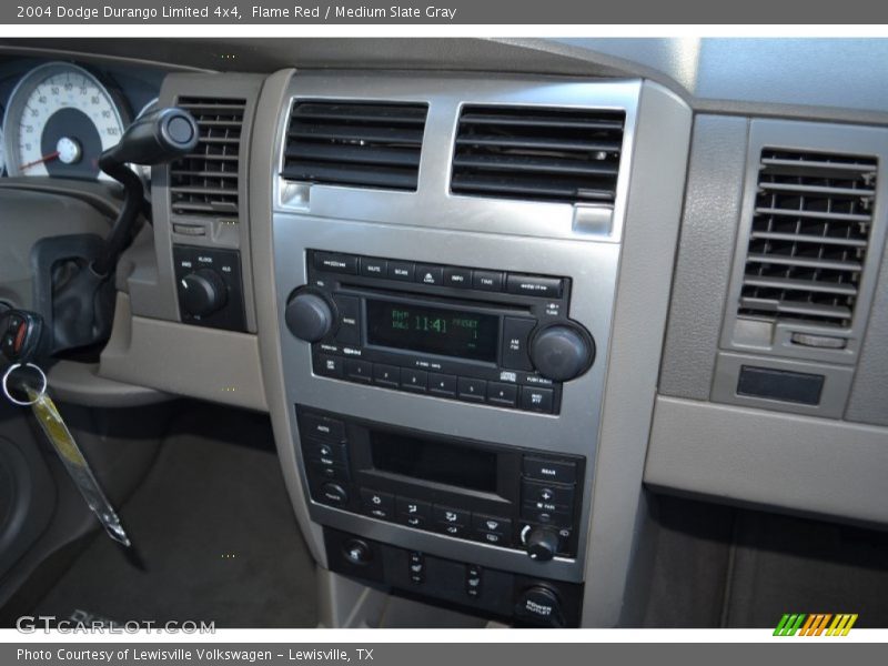 Flame Red / Medium Slate Gray 2004 Dodge Durango Limited 4x4