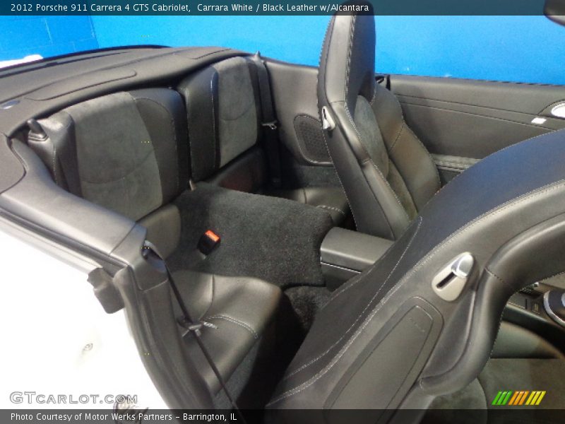 Rear Seat of 2012 911 Carrera 4 GTS Cabriolet