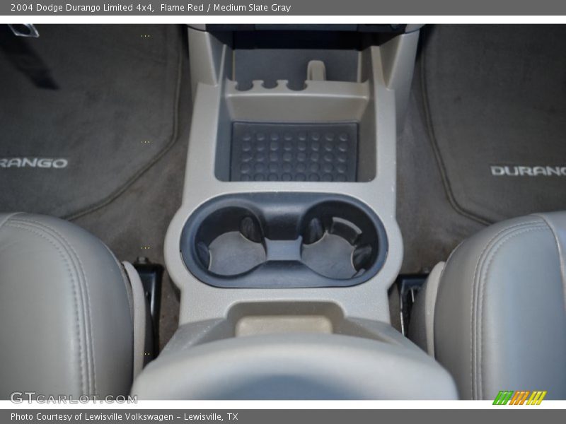 Flame Red / Medium Slate Gray 2004 Dodge Durango Limited 4x4
