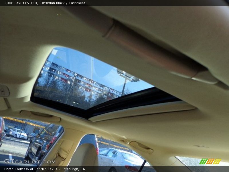 Obsidian Black / Cashmere 2008 Lexus ES 350