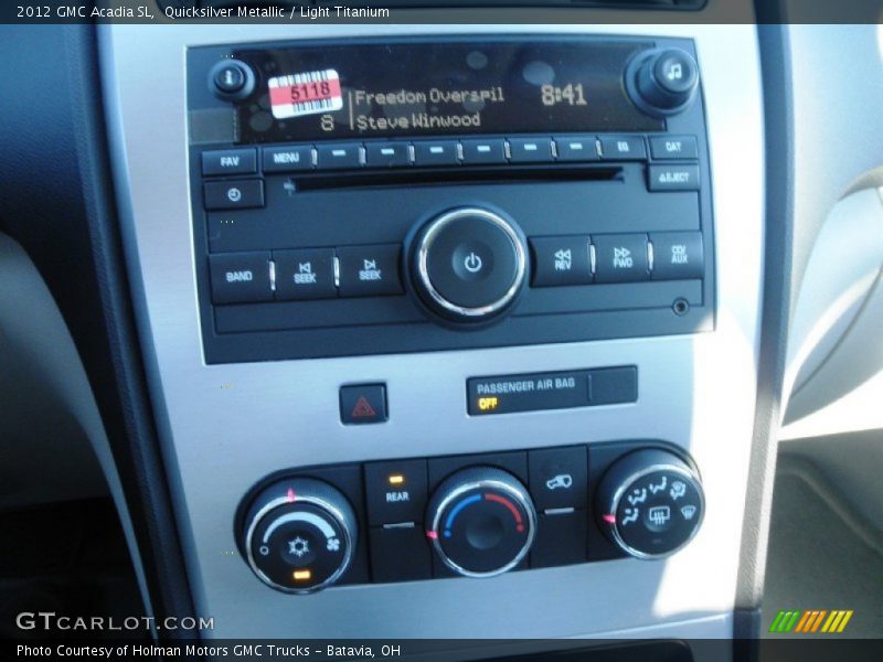 Quicksilver Metallic / Light Titanium 2012 GMC Acadia SL