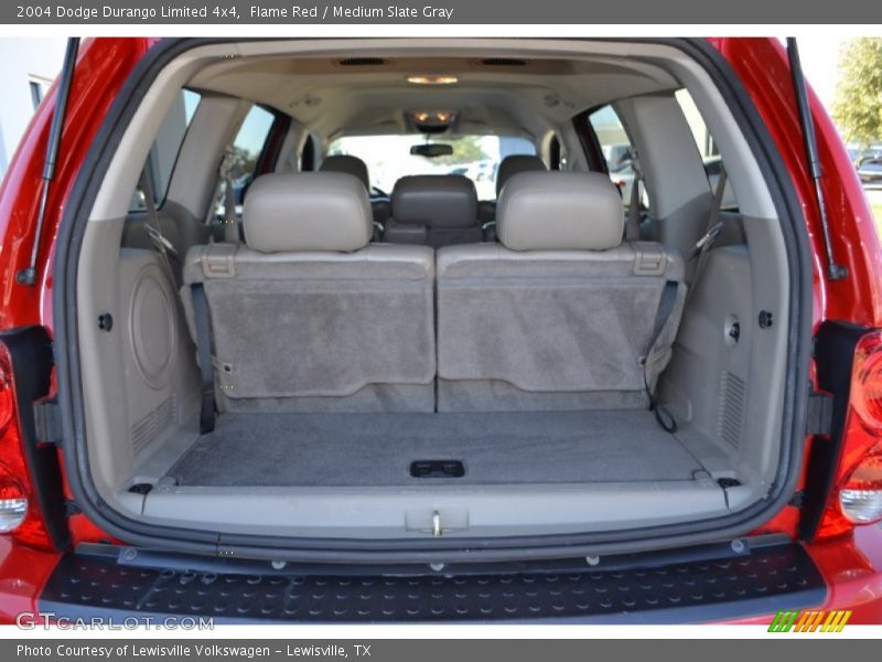 Flame Red / Medium Slate Gray 2004 Dodge Durango Limited 4x4