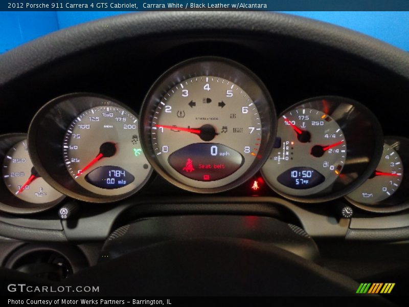 2012 911 Carrera 4 GTS Cabriolet Carrera 4 GTS Cabriolet Gauges
