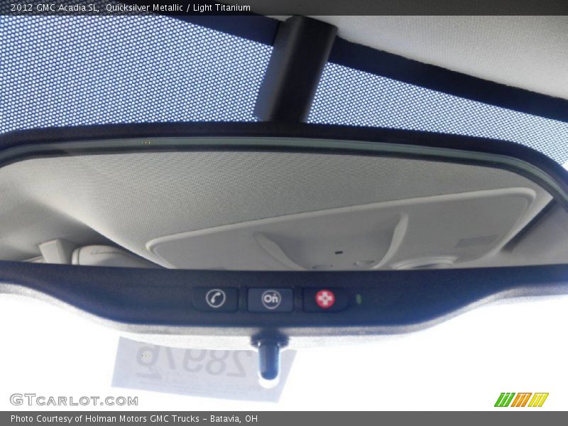 Quicksilver Metallic / Light Titanium 2012 GMC Acadia SL