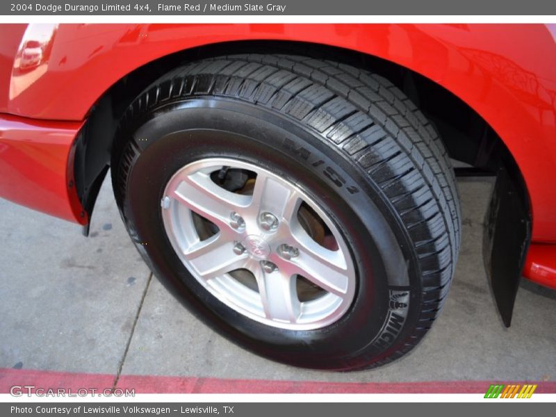 Flame Red / Medium Slate Gray 2004 Dodge Durango Limited 4x4