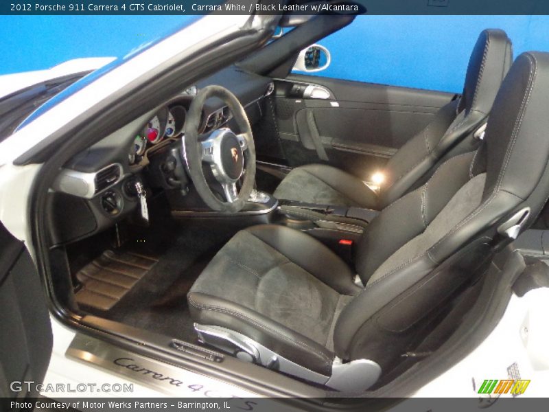  2012 911 Carrera 4 GTS Cabriolet Black Leather w/Alcantara Interior