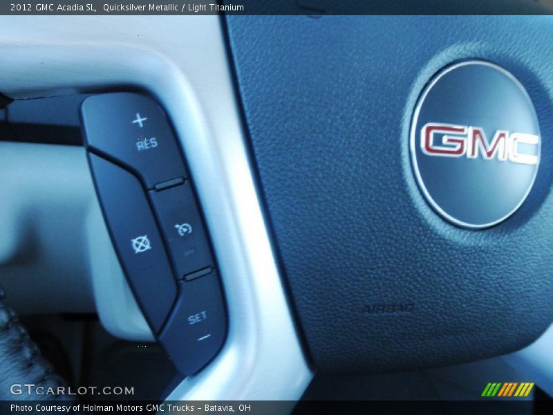 Quicksilver Metallic / Light Titanium 2012 GMC Acadia SL