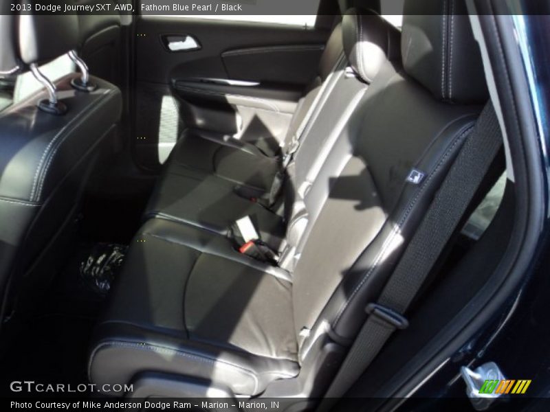 Fathom Blue Pearl / Black 2013 Dodge Journey SXT AWD