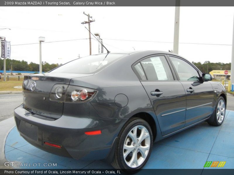 Galaxy Gray Mica / Black 2009 Mazda MAZDA3 i Touring Sedan